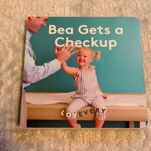 Lovevery Kids Board Book - Bea Gets a Checkup (Teal)